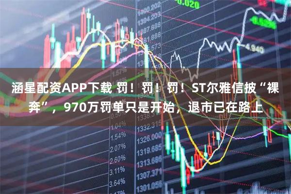 涵星配资APP下载 罚！罚！罚！ST尔雅信披“裸奔”，970万罚单只是开始，退市已在路上