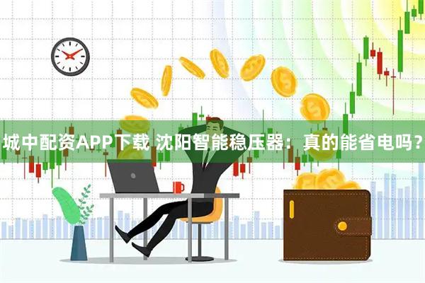 城中配资APP下载 沈阳智能稳压器：真的能省电吗？